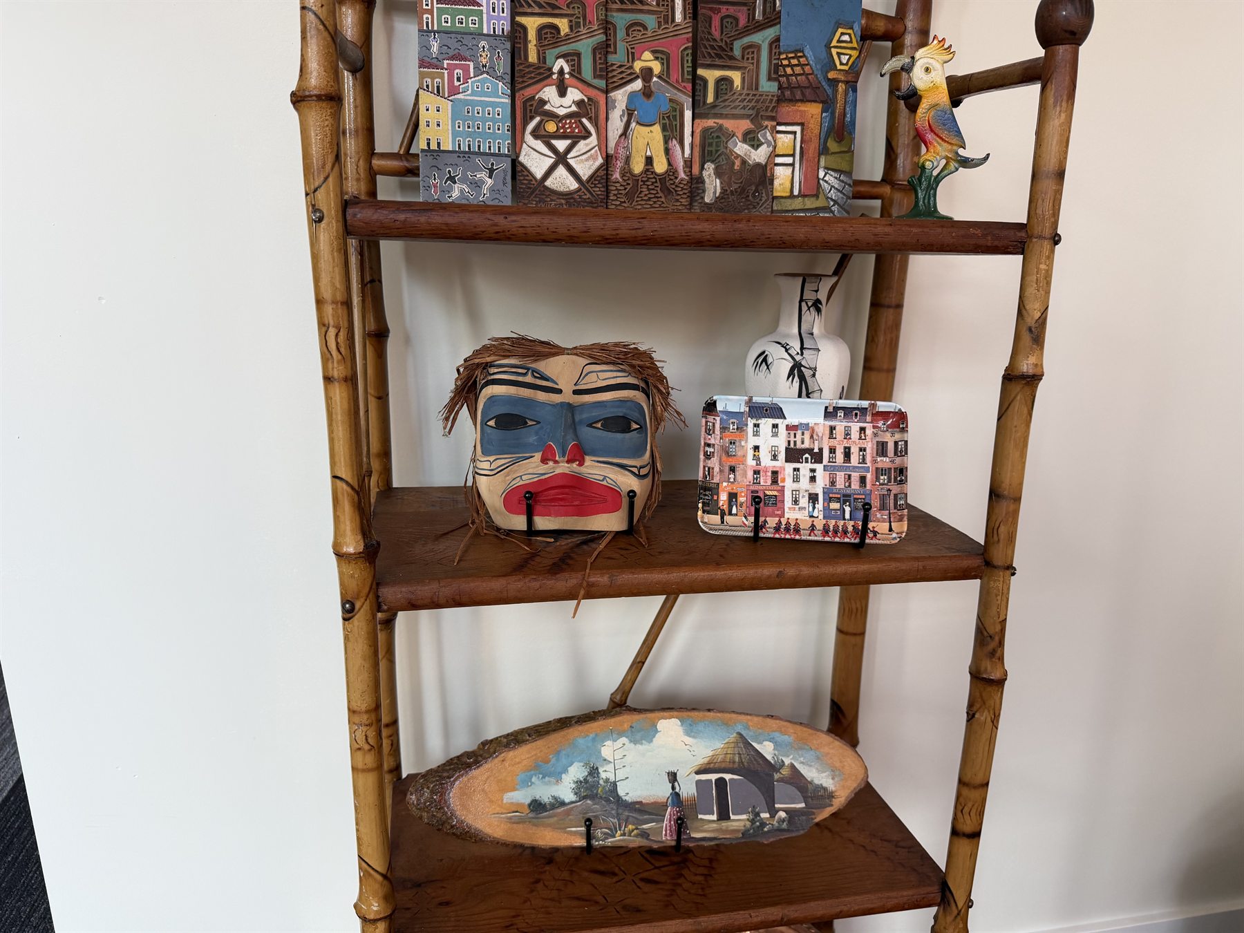 Inside the Unravel Travel space in Qualicum Beach